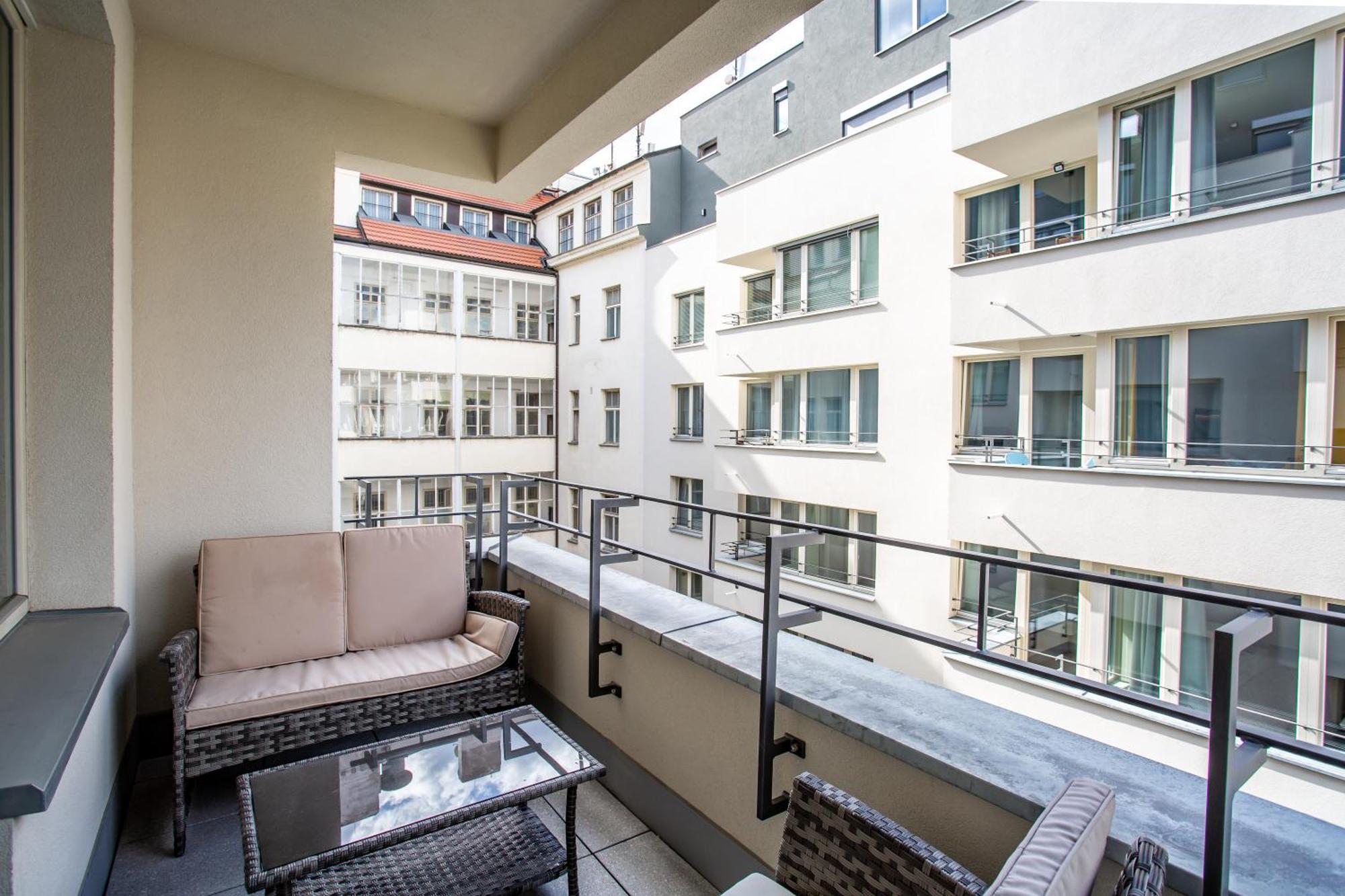 Ferienwohnung Melody Prag Exterior foto